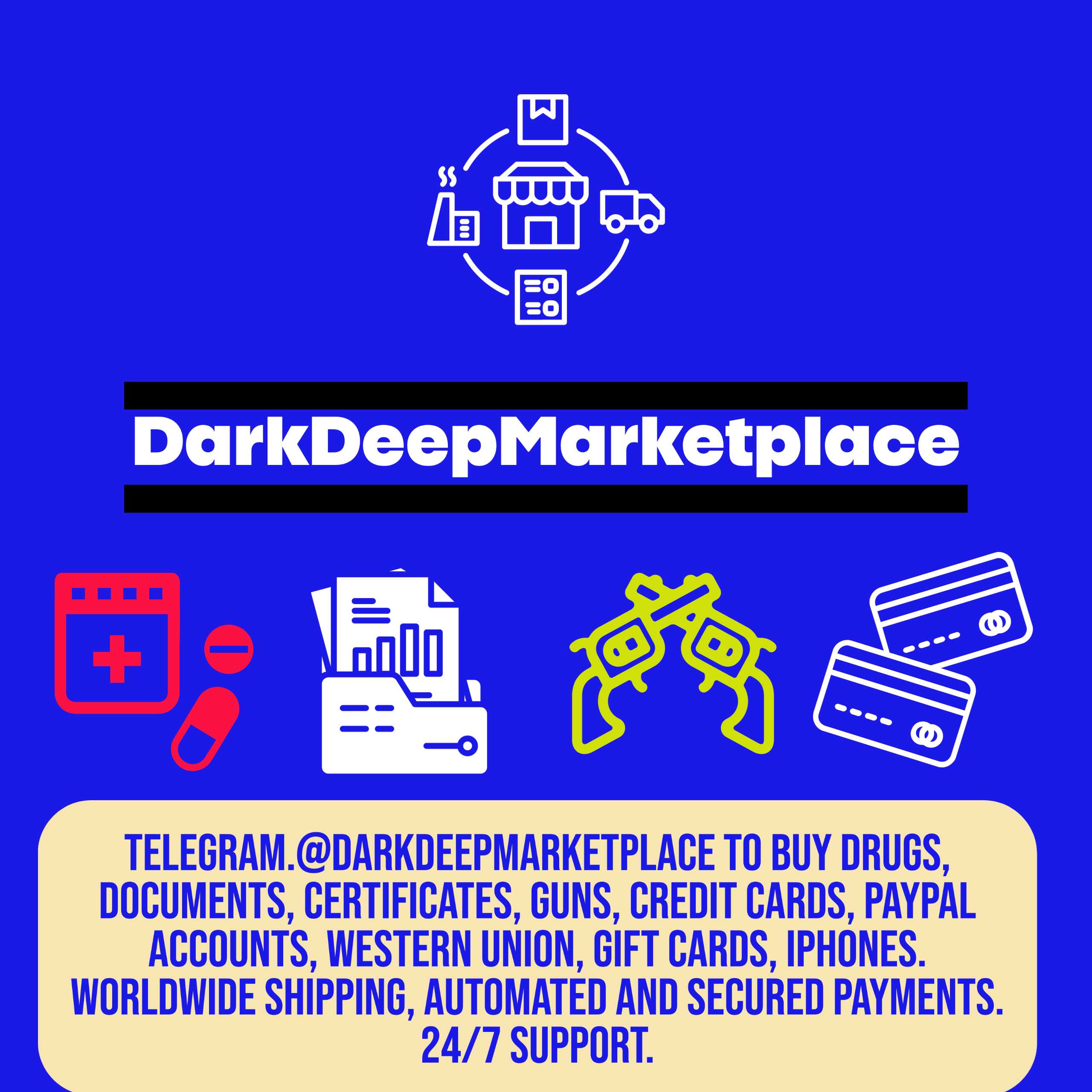 Contact us DarkDeep Marketplace